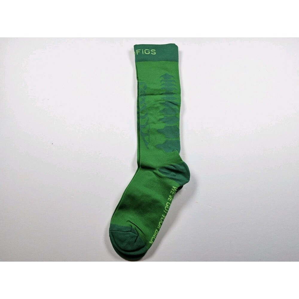 FIGS Compression We've Got Your Back Chiropractic X Ray Socks Size M